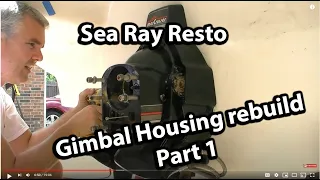 Rebuilding the Gimbal Housing and  the bellows replacement PART 1 VLOG# 47