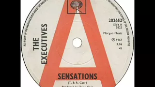 Psych - THE EXECUTIVES - Sensations - CBS 202652 UK 1967 Psych Mod Beat Dancer