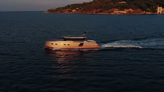 Glacier Yachts GY48 is Spotted in French Riviera | Luxury Motor Yacht | 48' Cabin Cruiser