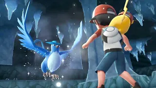 Frozen Triumph: Pokémon Let's Go Pikachu - Catching Articuno with a Poké Ball! #nintendoswitch