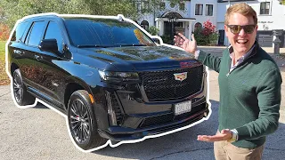 The MOST LUDICROUS SUV! My First Drive in the 682hp Escalade V