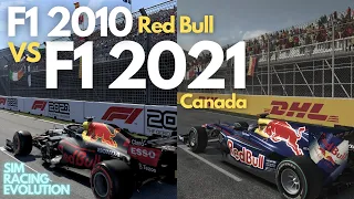 F1 2021 vs F1 2010 | Canada | Red Bull