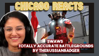 SWAWS - Totally Accurate Battlegrounds by TheRussianBadger | First Voice Actor Reacts