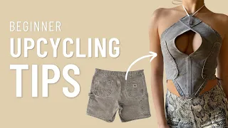 How To Upcycle Clothes: Beginner Tips