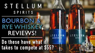 Stellum Bourbon and Rye Review! A new brand from Barrell Craft Spirits