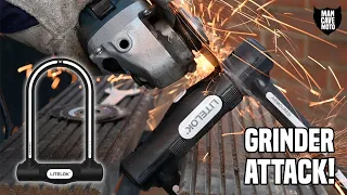 LiteLok X1 Moto - How Angle Grinder resistant is it?