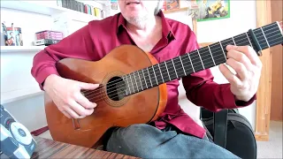 Alegrias Material 11 - "La Barrosa" Falseta 4 - Paco de Lucia - Flamenco Guitar Tutorial - Lesson