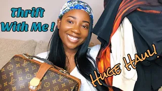 Thrift With Me | The Thrift Guru | Designer Haul | Thrift Flip