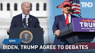 Biden and Trump agree to June and September debates but clash on details