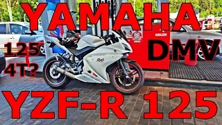 Yamaha YZF-R 125 4T - Pierwsze wrażenia - 125 w 4T, co?! | Dajczu MotoVlog #1