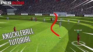 PES 2019 | KNUCKLEBALL FREEKICK TUTORIAL ●SHOOT LIKE RONALDO