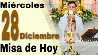 MISA DE HOY Miércoles 28 de diciembre 2022 - Padre Ricardo Prato