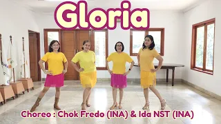 Gloria - Line Dance (Choreo : Chok Fredo (INA) & Ida Nst (INA). Demo by Blessing  LD💞