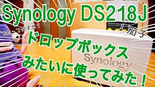 初めてのNAS！ ドロップBOXみたいに使ってみた！ DS218J【Synology】