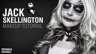 JACK SKELLINGTON MAKEUP TUTORIAL ft. Caitlyn Kreklewich | #WHCdoesSFX