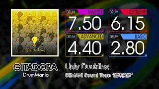 【GITADORA】 Ugly Duckling (MASTER ~ BASIC) Drum