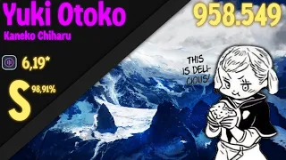 Yuki Otoko (6,19★) 98,91% | osu!mania