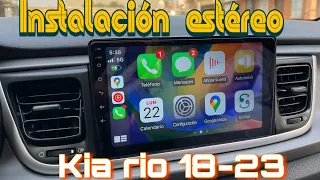 Instalación estéreo android Kia Rio DERICAR