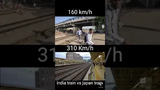 Indian train vs Japan train    who won 🤔 #vktrain