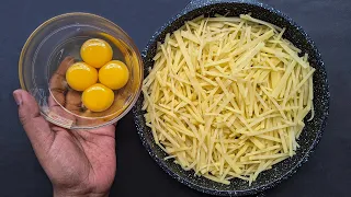 Just Add Eggs With Potatoes Its So Delicious / Simple Healthy Breakfast Recipe/ Cheap & Tasty Snacks