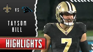 Taysom Hill Every Run vs Panthers | Week 2 Highlights