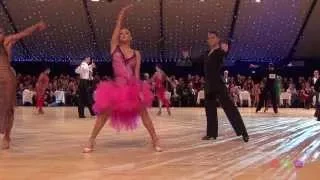 Evgeniy Smagin & Polina Kazatchenko - WDC World Championship Professional Latin 2014 - 1/4 Rumba