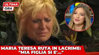 🔴 MARIA TERESA RUTA IN LACRIME: IL DRAMMATICO ANNUNCIO POCO FA - "MIA FIGLIA E'..."- I FAN DISTRUTTI