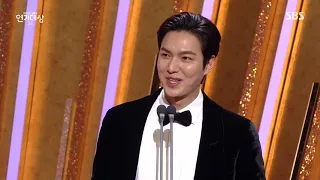 (оригинальная версия)31 12 2020 #LEEMINHO Most Excellent Actor Acceptance Speech in SBS Drama Awards