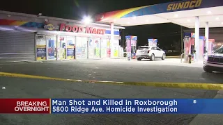 Man Shot, Killed In Roxborough