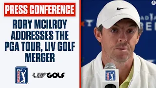 Rory McIlroy Addresses The PGA Tour, LIV Golf Merger | CBS Sports