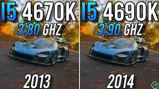 i5 4670k vs i5 4690k Tested in 2022