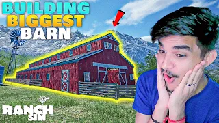 I BUILT A Biggest BARN For PIGS | Ranch Simulator #7