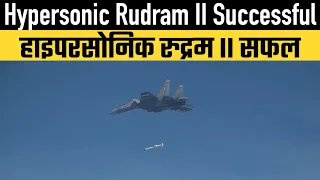 Hypersonic Rudram II Successful