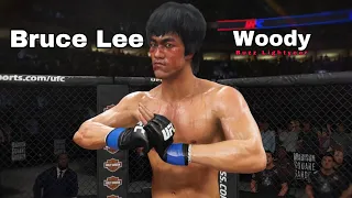 Bruce Lee vs. Woody & Buzz Lightyear - EA Sports UFC 3 - Epic Fight