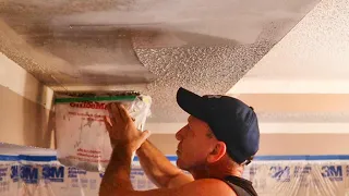 How To Remove Popcorn Ceilings Like A Pro: No Mess, Just Results | Paul Ricalde
