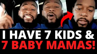 " My 7 Baby Mamas TRAPPED ME With 7 Kids! “ REAL LIFE POOOOOKIE! | The Coffee Pod