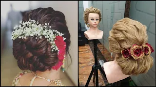 MESSY HAIRSTYLE || MESSY BUN || ADVANCE HAIRSTYLE TUTORIAL || TRENDING HAIRSTYLE || BRIDAL HAIRSTYLE