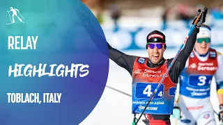 Italy ends 17-year drought for win in a Men's Relay | Toblach | FIS Cross Country