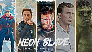 Neon Blade ft.Marvel Boys | Marvel Boys Edits | Marvel Boys Edit Status | DANGEROUS EDITS 007