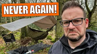 I Tried Hammock Camping