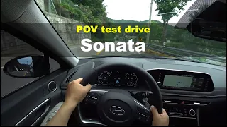 2021 Hyundai Sonata 2 0 CVVL POV test drive, review