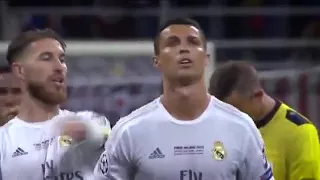 Tension - madness - nerves Ronaldo's penalty in the Champions League final with Atletico Madrid