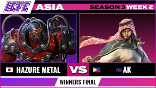 Hazure Metal (Gigas) vs AK (Shaheen) ICFC Asia: Season 3 Week 2 - Winners Final