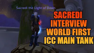 Sacredi Interview - Progress MT - World First ICC