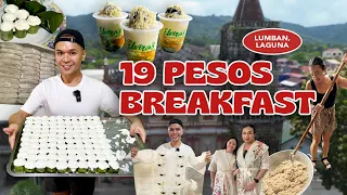 19 PESOS BREAKFAST, ₱30K BARONG TAGALOG, BEST HALO-HALO & ESPASOL, ATBP IN LUMBAN LAGUNA | Chef RV