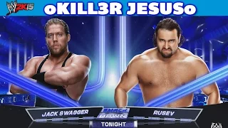 Jack Swagger vs Rusev WWE Smackdown this week March 5 2015 I WWE 2K15 PS4 / XBOX ONE