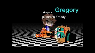 You are my superstar Gregory and glamrock Freddy From￼ security breach￼  Gacha Club😔😖😭