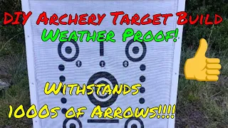 DIY Homemade Archery Target