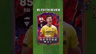 85 Foyth Review in EA Sports FC 24 #shorts #short #fc24 #eafc24