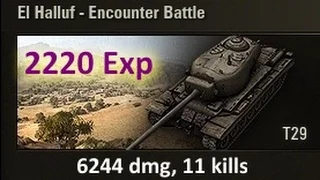 World of tanks T29 - 2220 Exp, WN8 18331